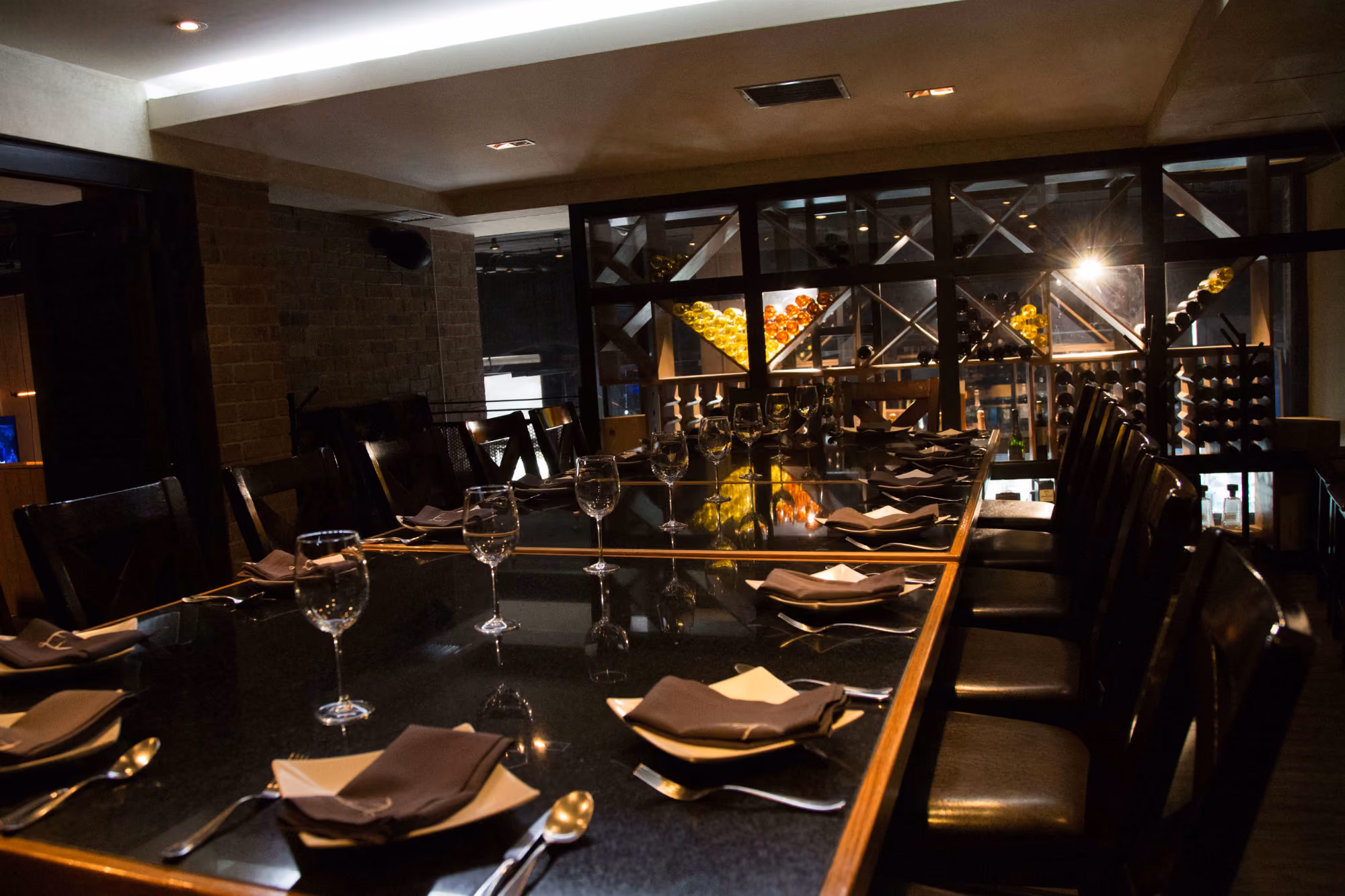 Mesa montada en el salón de Mochomos Querétaro